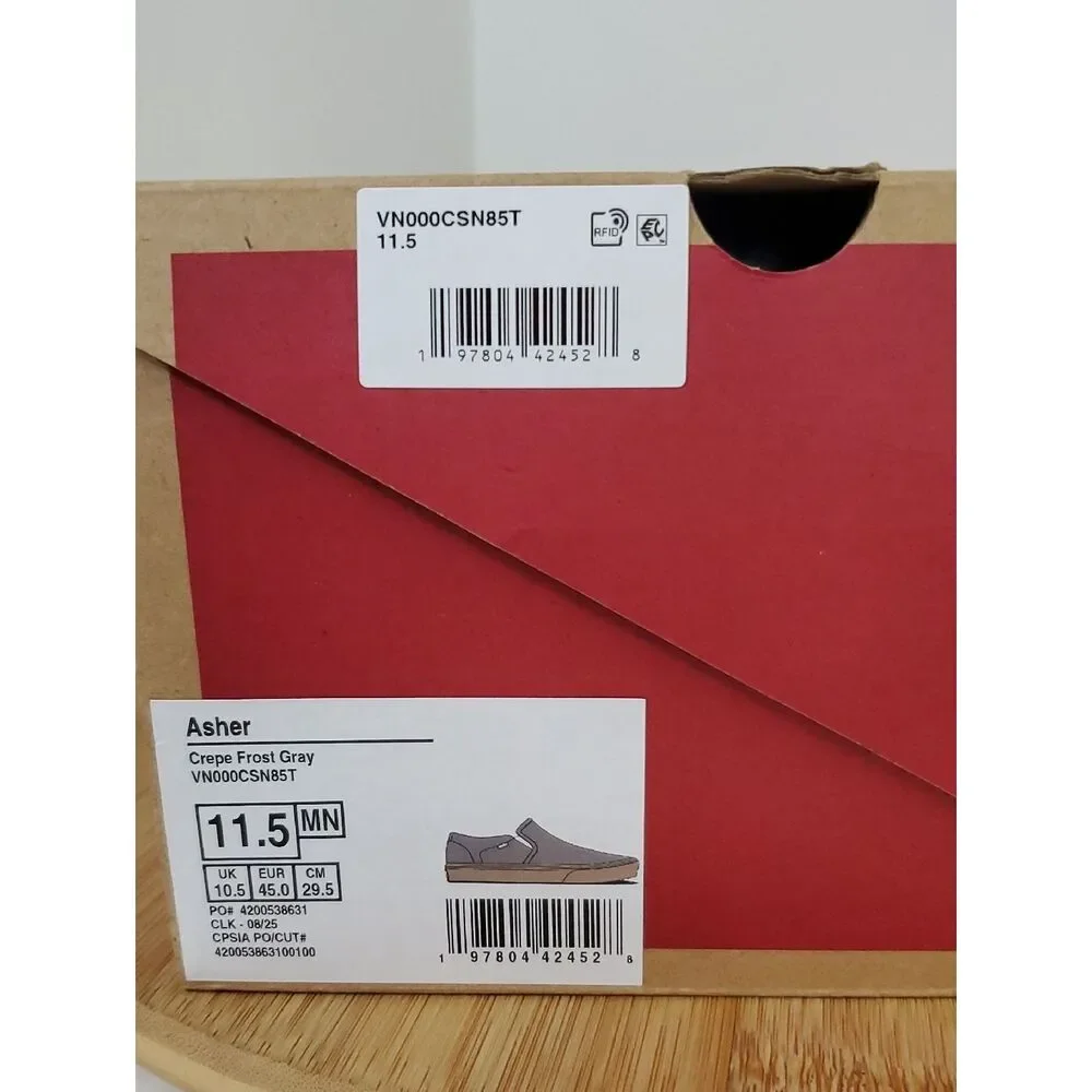 Vans asher slip